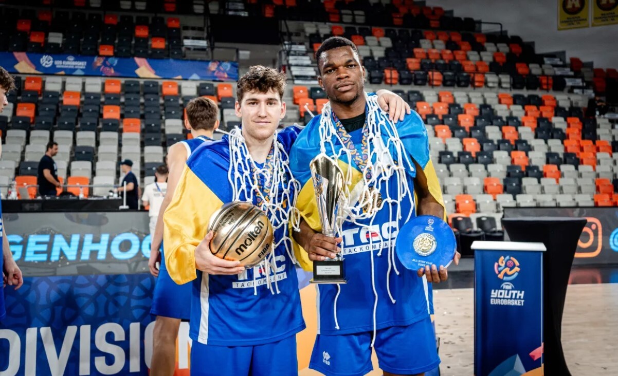Єгор Сушкін — MVP чемпіонату Європи U-20, Десмонд Йяму – у символічній збірній